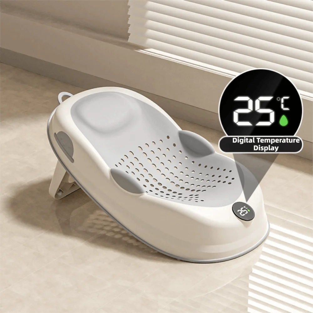 AquaSeat™ Baby Bath Support with Thermometer