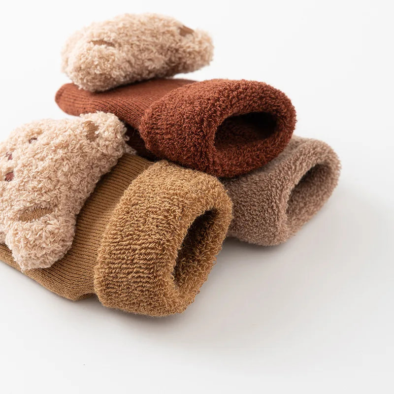 SnuggleBear™ Anti-Slip Baby Socks