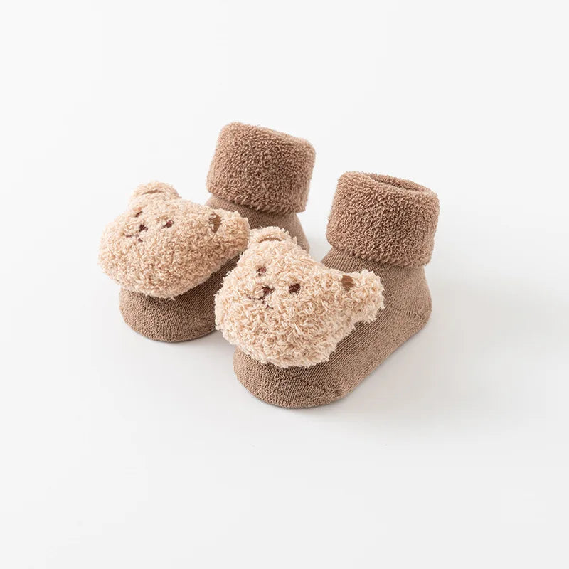 SnuggleBear™ Anti-Slip Baby Socks