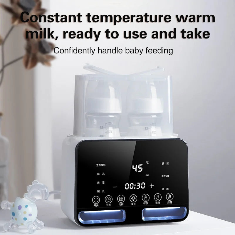WarmNest™ Smart Bottle Sterilizer & Warmer