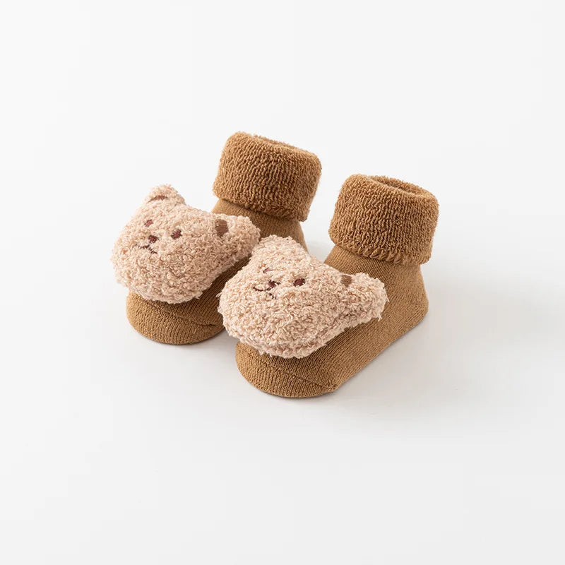 SnuggleBear™ Anti-Slip Baby Socks