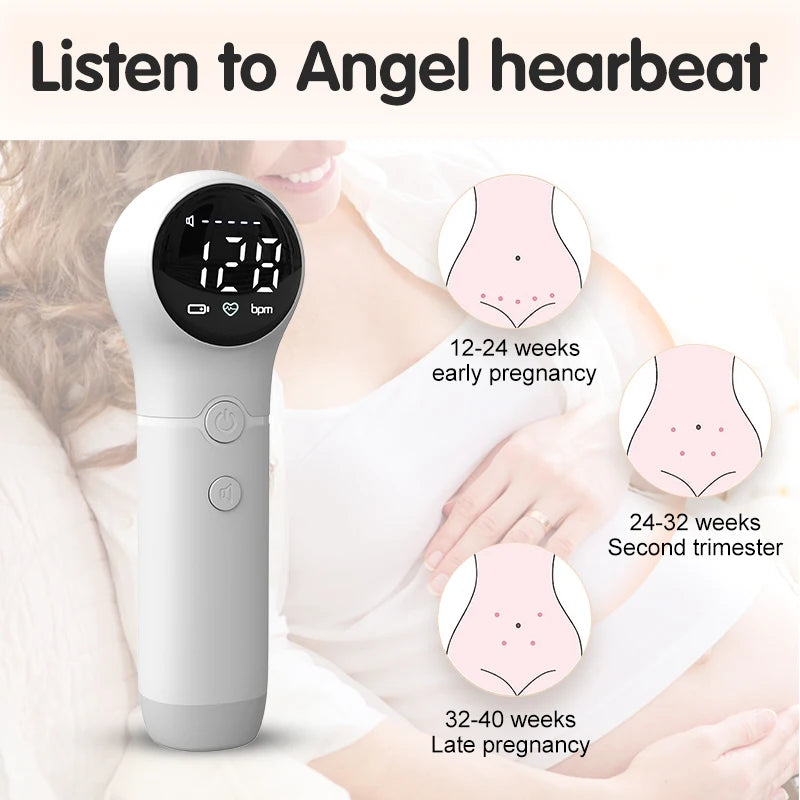 HeartNest™ Baby Doppler Monitor