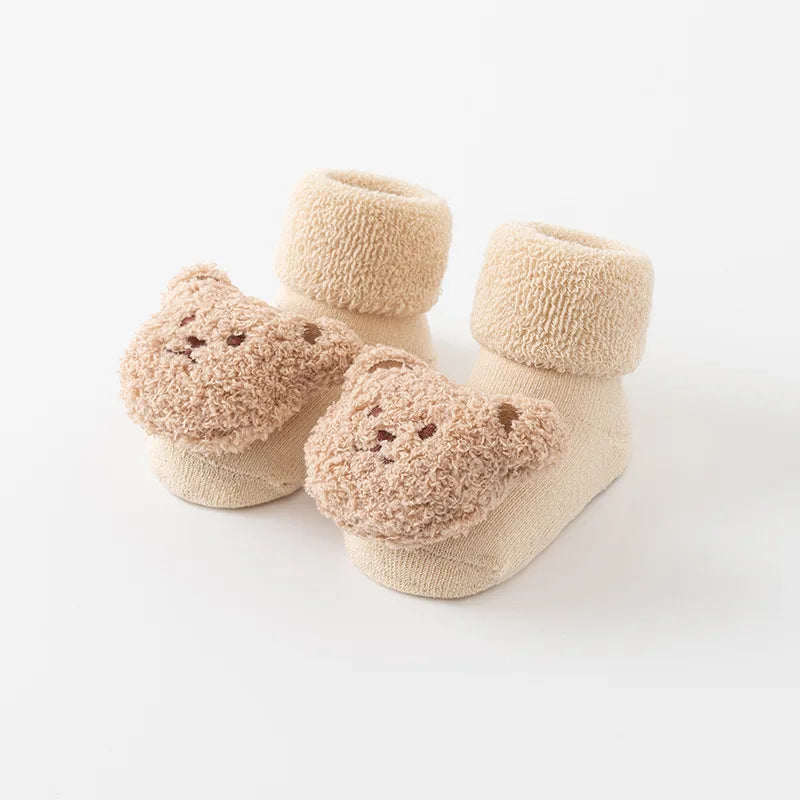 SnuggleBear™ Anti-Slip Baby Socks