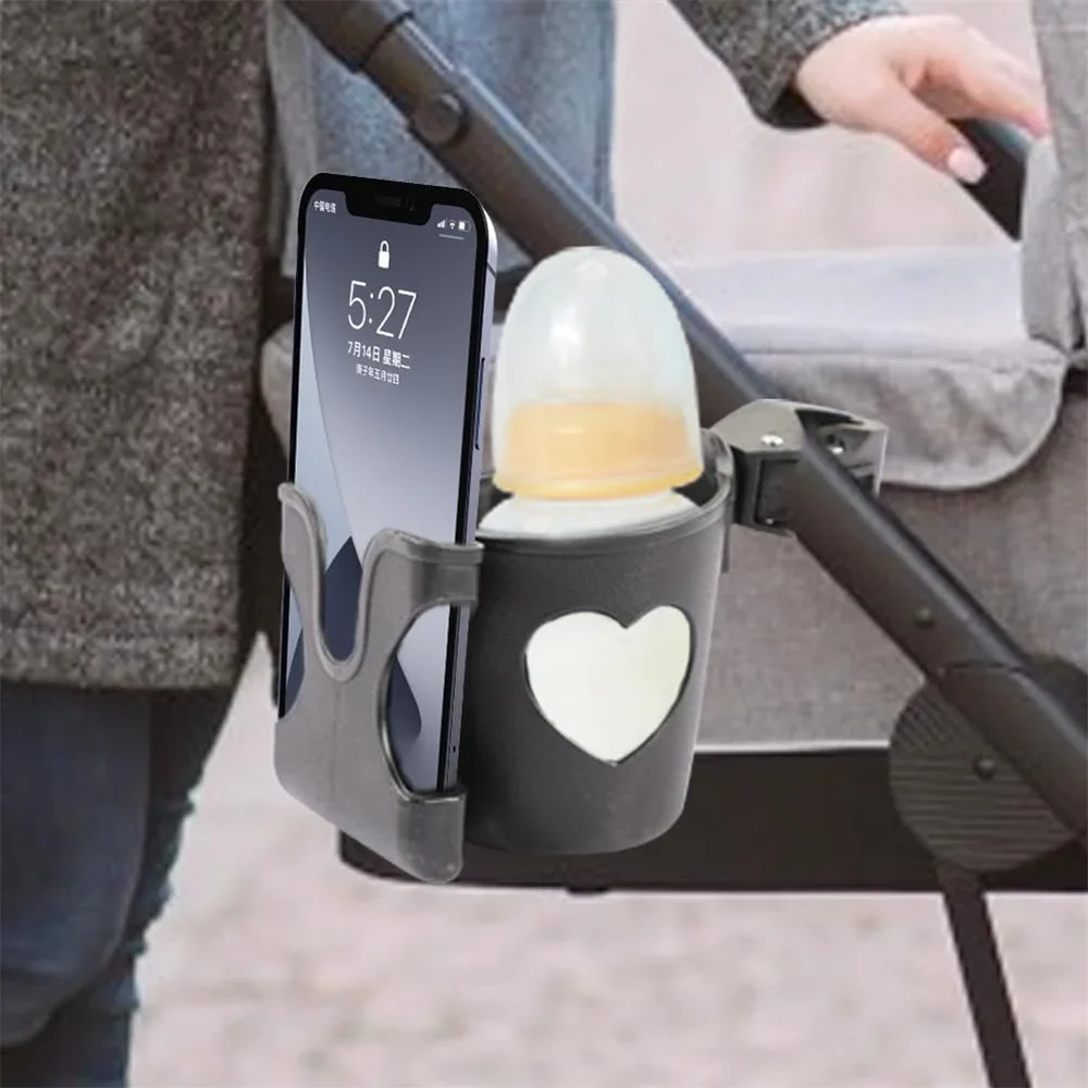 ClipSip™ 2-in-1 Stroller Cup & Phone Holder