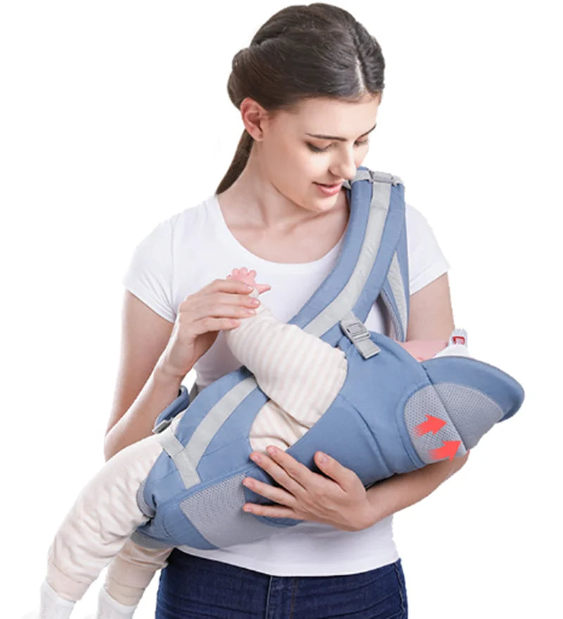 CarryNest™ 6-in-1 Ergonomic Baby Carrier & Hip Seat