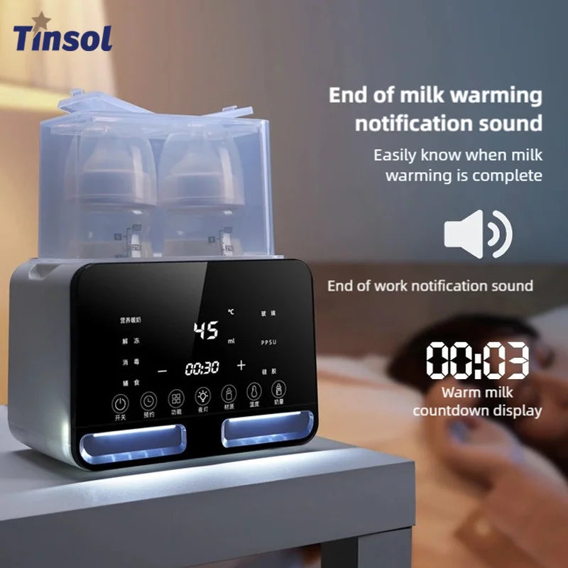 WarmNest™ Smart Bottle Sterilizer & Warmer