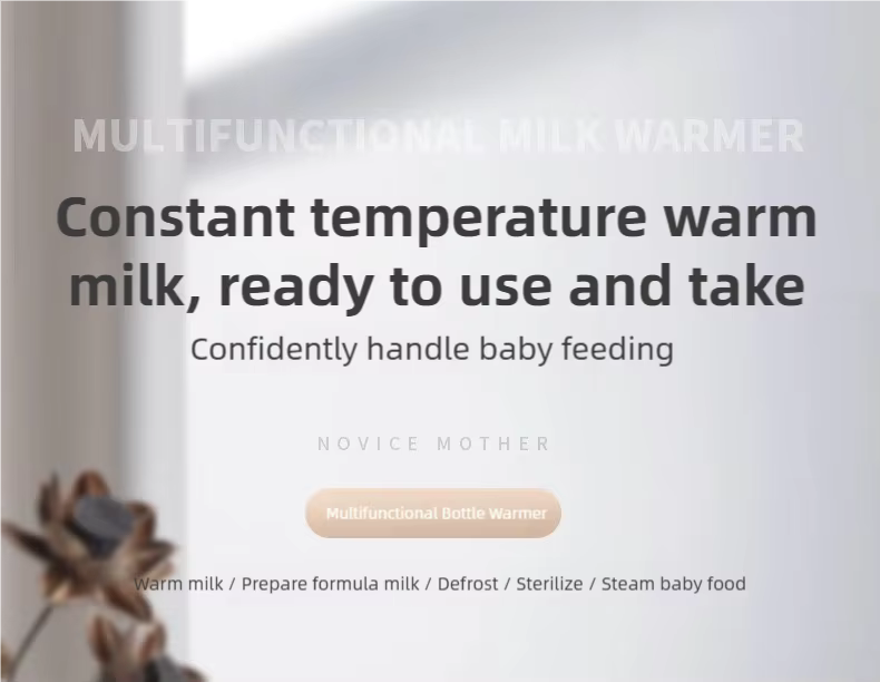 WarmNest™ Smart Bottle Sterilizer & Warmer