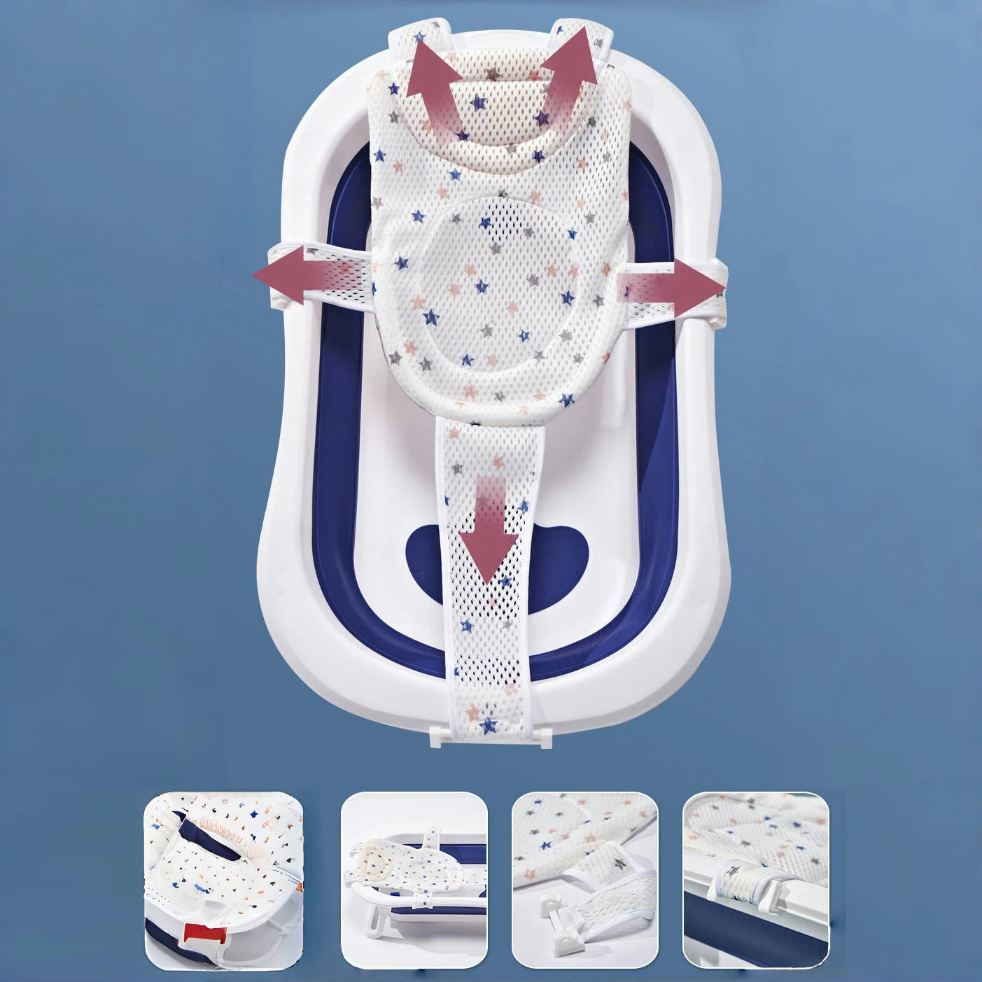 BathNest™ Baby Bath Support Hammock
