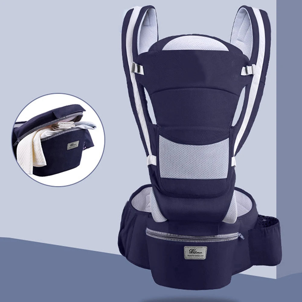 CarryNest™ 6-in-1 Ergonomic Baby Carrier & Hip Seat
