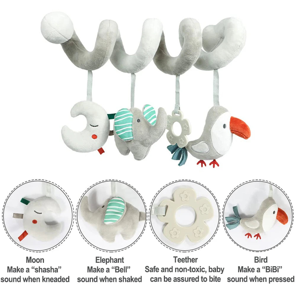 SnuggleSpiral™ Sensory Activity Toy