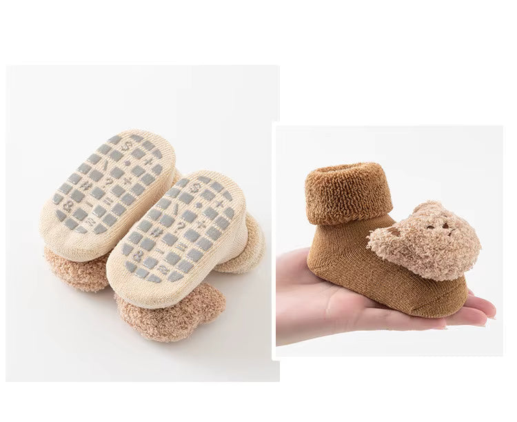 SnuggleBear™ Anti-Slip Baby Socks