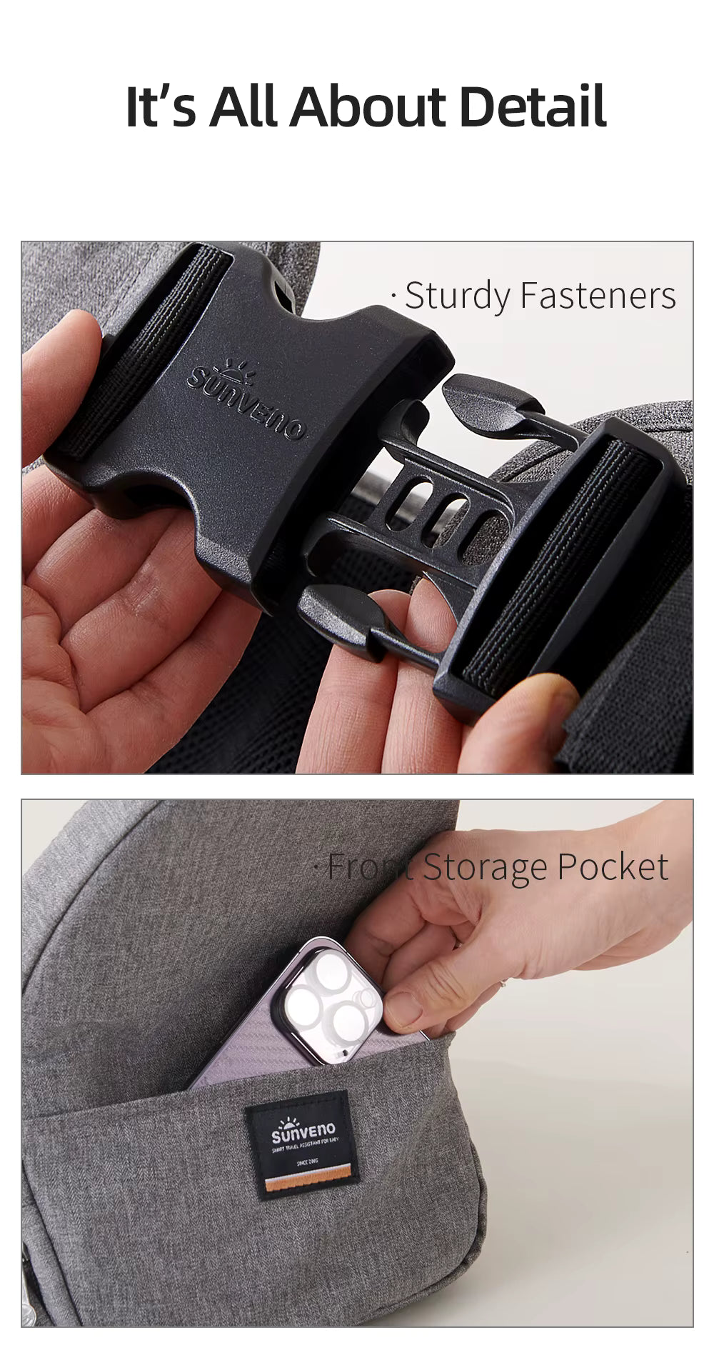 Sunveno® FoldAway Hip Seat Carrier