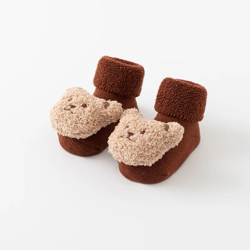 SnuggleBear™ Anti-Slip Baby Socks