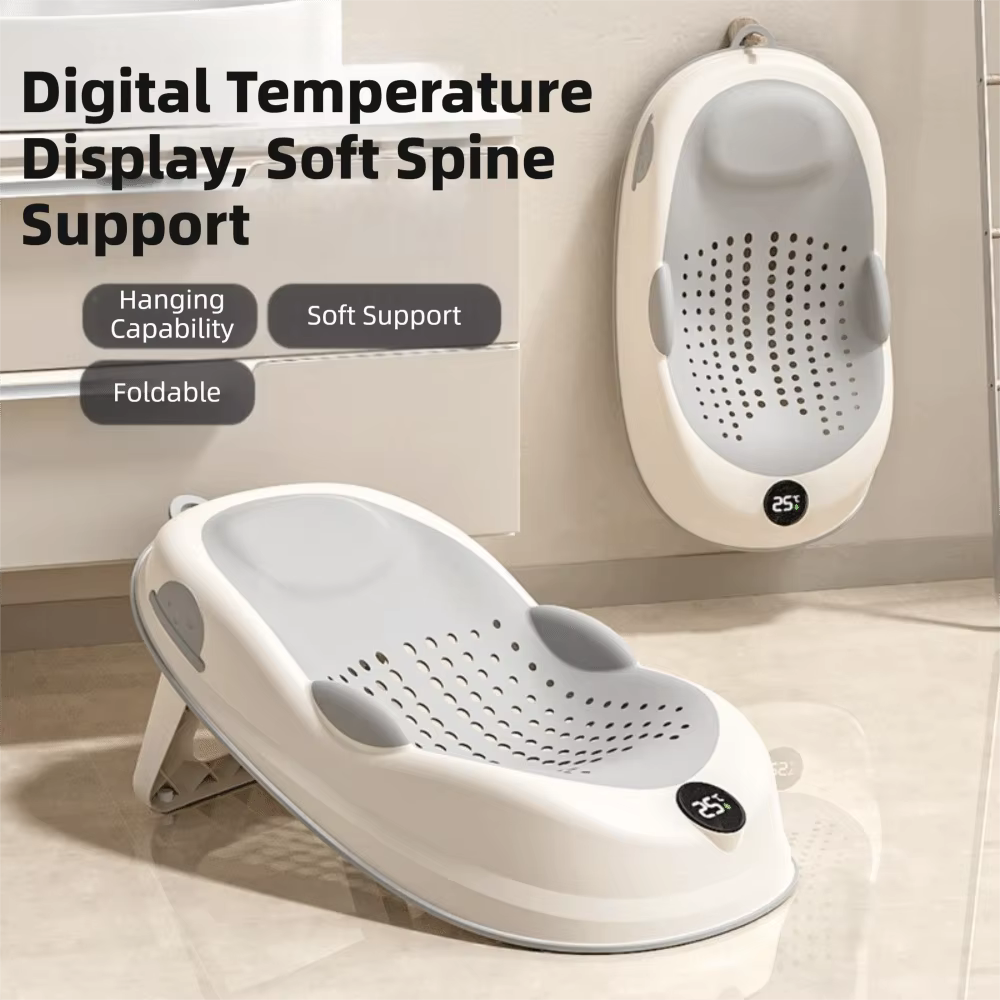 AquaSeat™ Baby Bath Support with Thermometer