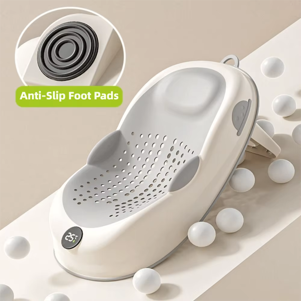 AquaSeat™ Baby Bath Support with Thermometer